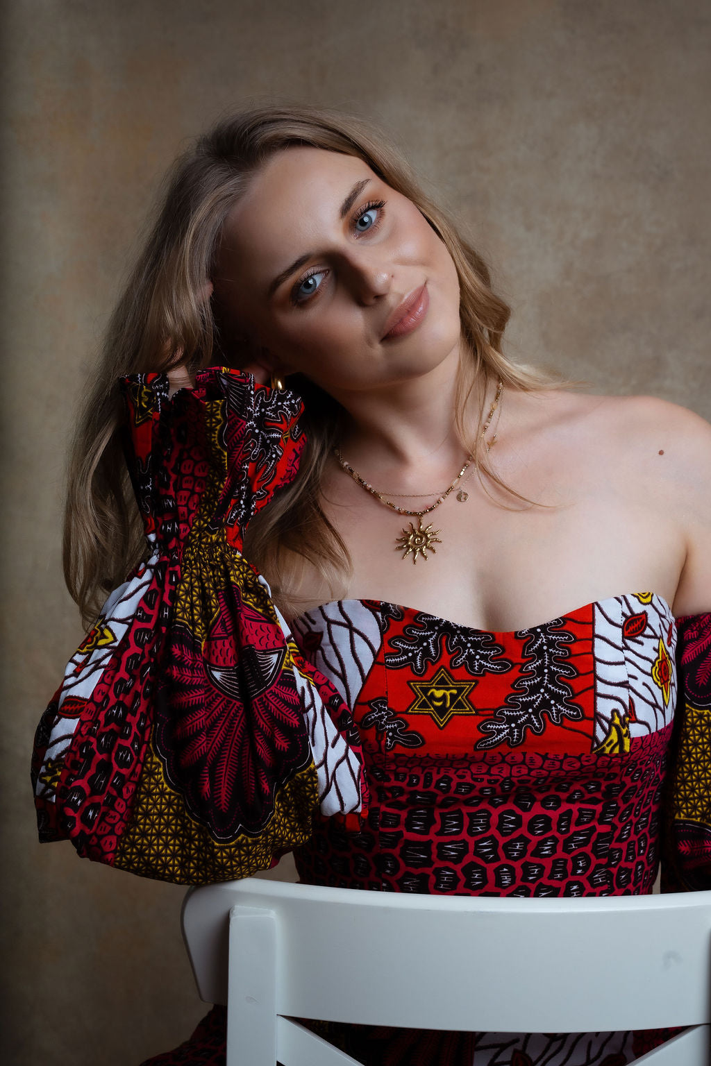 Ankara Mixed Pattern 2-Piece Trouser Set - Cultural Fusion