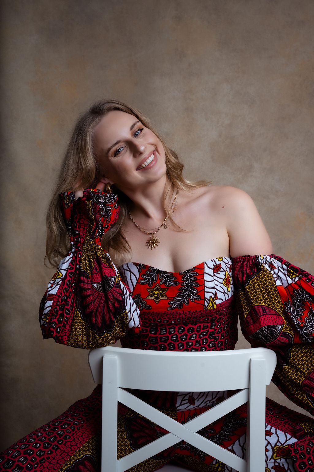 Ankara Mixed Pattern 2-Piece Trouser Set - Cultural Fusion